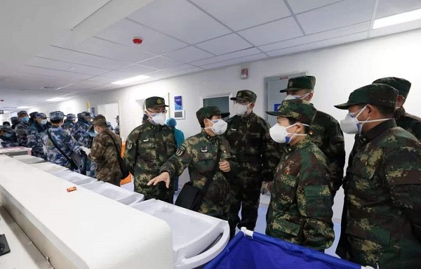 火箭军总医院院内